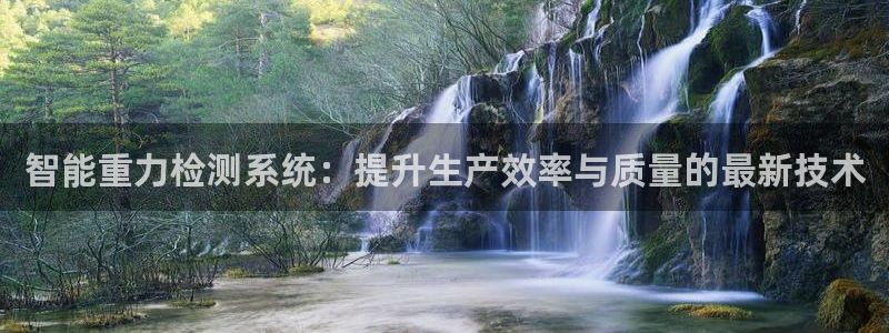 辉达娱乐公司：智能重力检测系统：提升生产效率与质量的最新技术