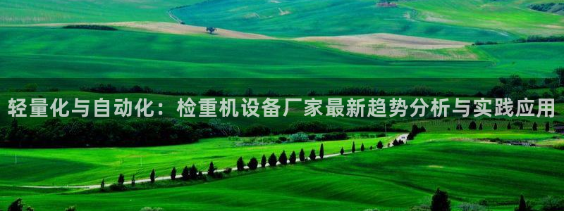 辉达官网登录入口入口：轻量化与自动化：检重机设备厂家最新趋势