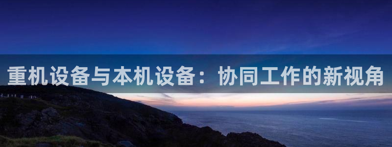 辉达娱乐己75505：重机设备与本机设备：协同工作的新视角