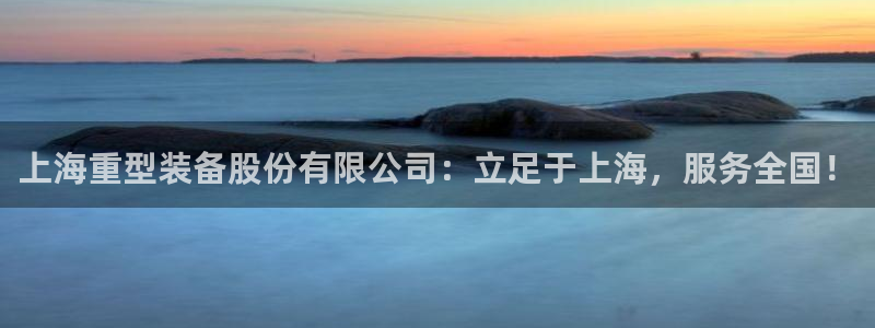 辉达平台官网登录：上海重型装备股份有限公司：立足于上海，服务
