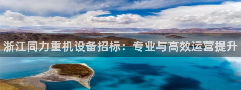 专业辉达娱乐官方网址：浙江同力重机设备招标：专业与高效运营提