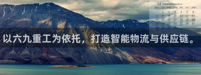 辉达娱乐app：以六九重工为依托，打造智能物流与供应链。