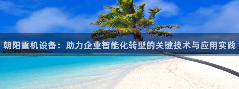 正规辉达娱乐：朝阳重机设备：助力企业智能化转型的关键技术与应