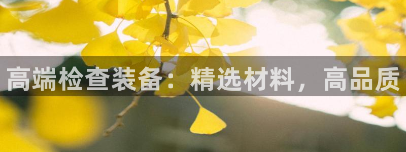 辉达娱乐可靠：高端检查装备：精选材料，高品质